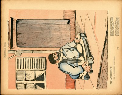 The Butter Plate, number 47, Satirical in Colours by Francisco Sancha y Lengo