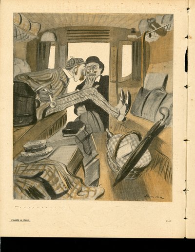 The Butter Plate, number 92, Satirical in Colors by Francisco Sancha y Lengo