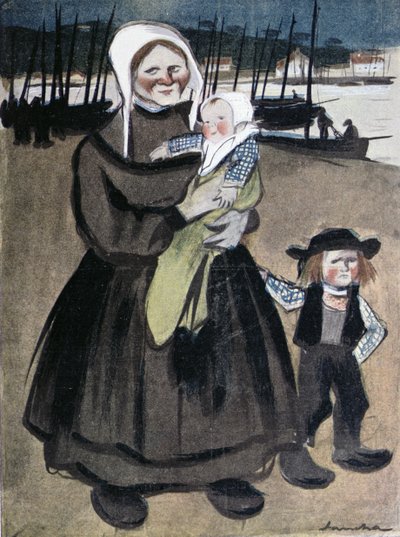 The Famine in Brittany, Illustration from a Special Edition of 