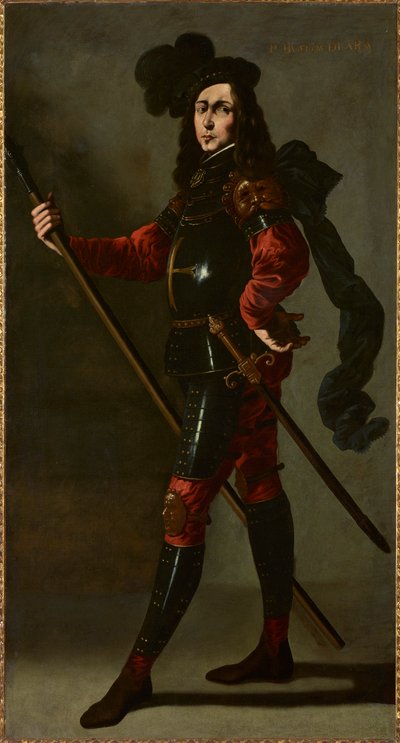 El Infante P. Bustos de Lara by Francisco de Zurbaran