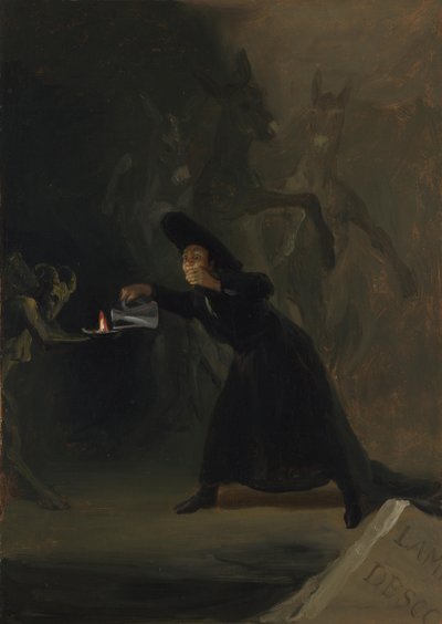 A Scene from The Forcibly Bewitched El Hechizado por Fuerza by Francisco de Goya