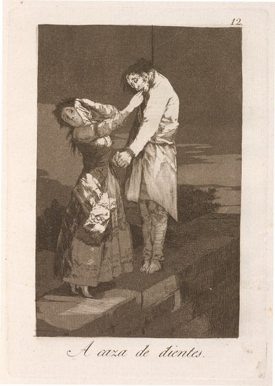Out Hunting for Teeth by Francisco de Goya