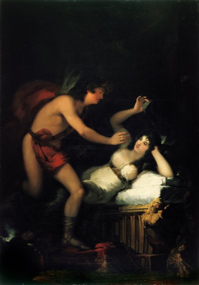 Allegory of Love: Cupid and Psyche by Francisco de Goya