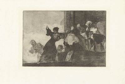 Poor Folly (Los Disparates) (Los Proverbios) (series title) by Francisco de Goya