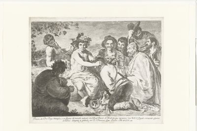 Bacchus and the Drunkards (Baco) by Francisco de Goya