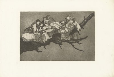 Ridiculous Folly (Los Disparates, Los Proverbios) by Francisco de Goya