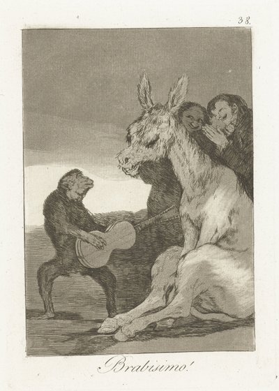 Bravo! by Francisco de Goya