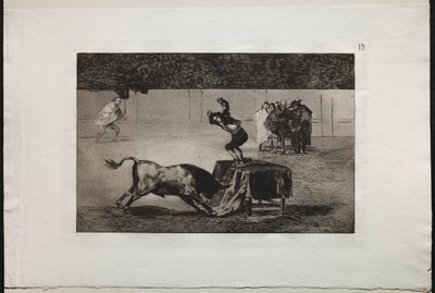 Bullfights: Another Madness of His in the Same Ring by Francisco de Goya