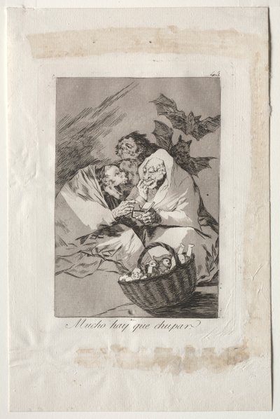 Caprichos: There is Plenty to Suck by Francisco de Goya