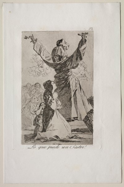 Caprichos: What a Tailor Can Do! by Francisco de Goya