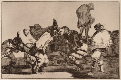 Carnival Folly, from the series Los Disparates by Francisco de Goya