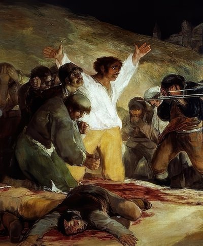 The Third of May 1808 (Detail) by Francisco de Goya