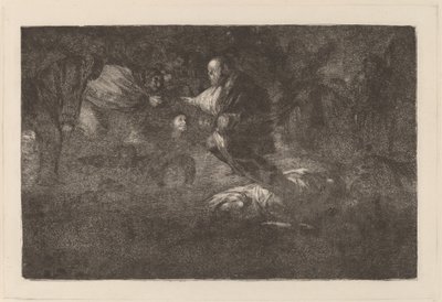 God Creates Them and They Join Up Together by Francisco de Goya