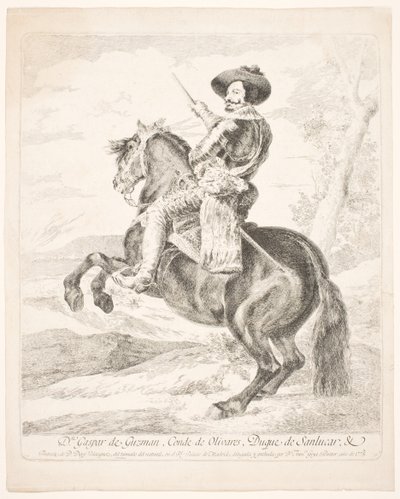 Don Gaspar de Guzman, Count of Olivares by Francisco de Goya