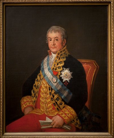 Don Jose Antonio, Marquis de Caballero by Francisco de Goya