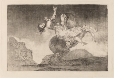 The Horse-Abductor by Francisco de Goya