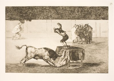 Another Mad Action (by Martincho) in the Same Arena (in Saragossa) by Francisco de Goya