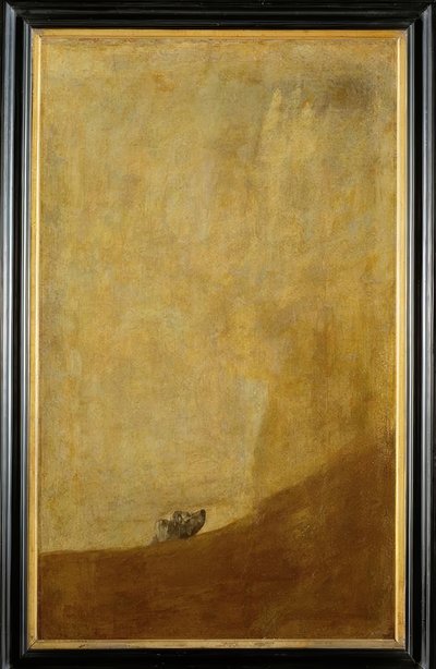 F. Goya, Dog by Francisco de Goya