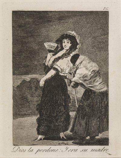 God Forgive Her: The Beggar Woman Was Her Mother by Francisco de Goya