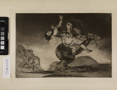 The Horse Abductor (A Woman and a Horse, Let Another Tame Them) by Francisco de Goya