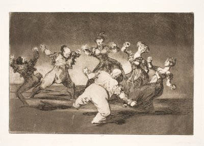 If Marion Wants to Dance, She Must Face the Consequences by Francisco de Goya