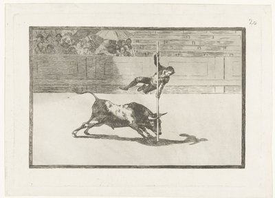 Juanito Apiñani in the Arena of Madrid by Francisco de Goya
