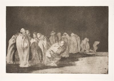 The Men in Sacks (There is something hidden under the sackcloth / you cannot judge a man by his clothes) by Francisco de Goya