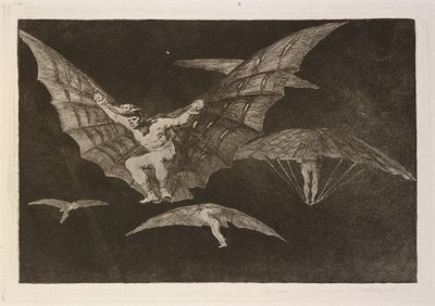 A Way of Flying by Francisco de Goya