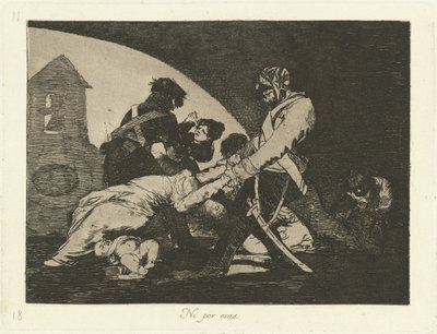 Neither Do These by Francisco de Goya
