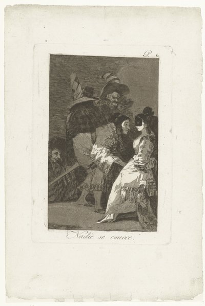 No One Knows Themselves by Francisco de Goya