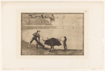 Pedro Romero Kills a Bull by Francisco de Goya