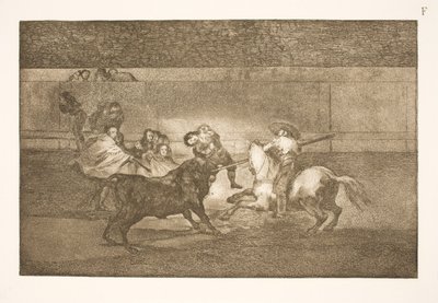 The Death of Pepe Illos (3rd Composition) by Francisco de Goya