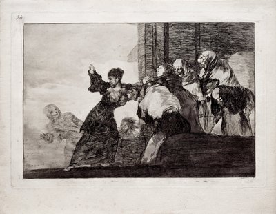 Poor Folly from the Series Los Disparates Follies by Francisco de Goya