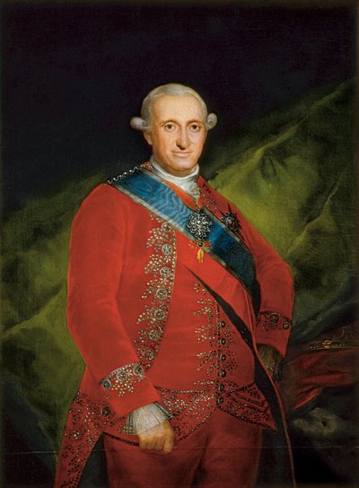 Portrait of Charles IV of Bourbon, c.1789 by Francisco de Goya