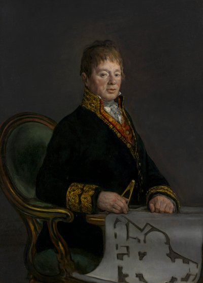 Portrait of Don Juan Antonio Cuervo by Francisco de Goya