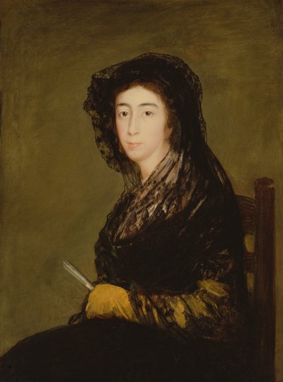 Portrait of Dona Amalia Bonells de Costa by Francisco de Goya