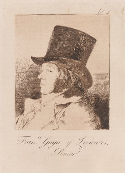 Portrait of the Artist by Francisco de Goya
