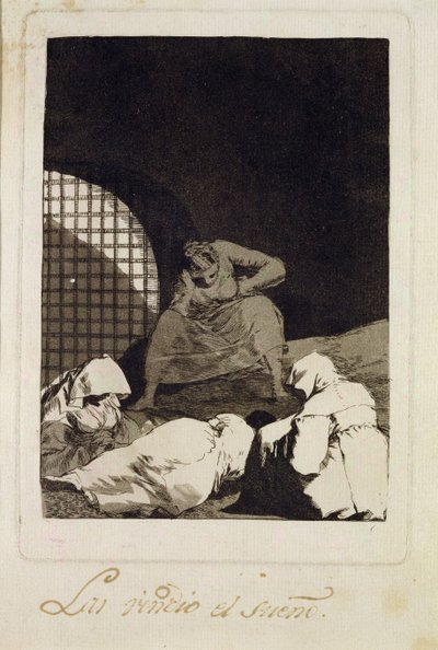 Sleep Overcomes Them, Plate 34 of 