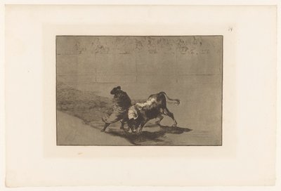 Bullfighter in an Arena by Francisco de Goya