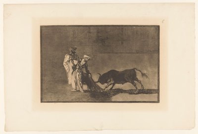 Bullfighters in an Arena (Bullfighting) by Francisco de Goya