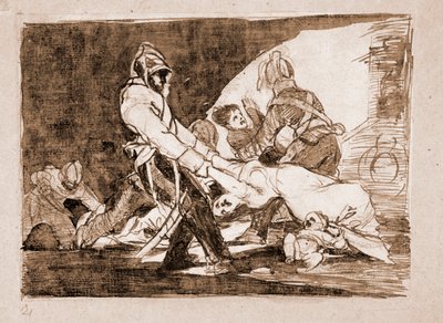 The Disasters of War: For them no longer by Francisco de Goya