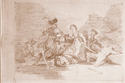 The Disasters of War: It is already too late by Francisco de Goya