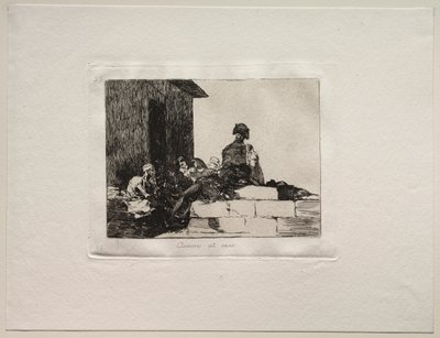 The Horrors of War: Appeals are in Vain by Francisco de Goya