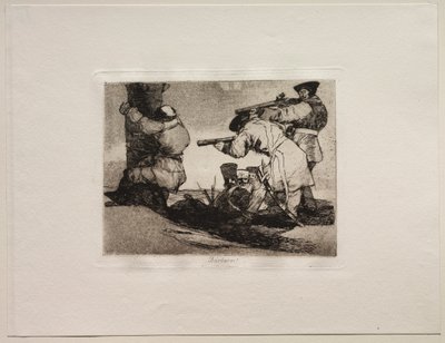 The Horrors of War: Barbarians! by Francisco de Goya