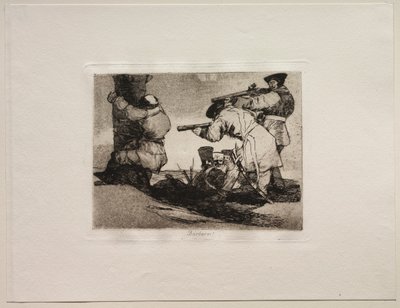 The Horrors of War: Barbarians! by Francisco de Goya