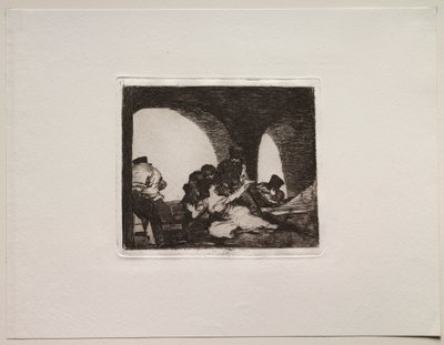 The Horrors of War: Bitter to be Present by Francisco de Goya