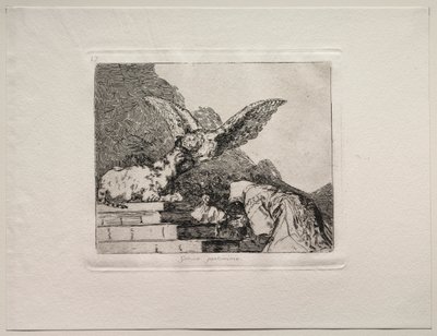The Horrors of War: Feline Pantomime by Francisco de Goya