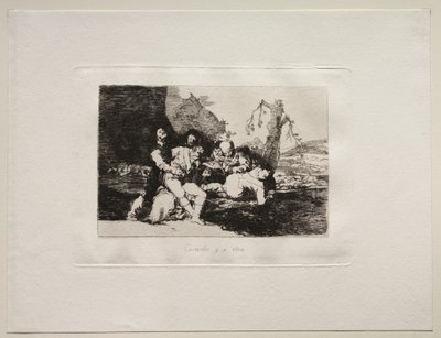 The Horrors of War: Get Them Well and On to the Next by Francisco de Goya
