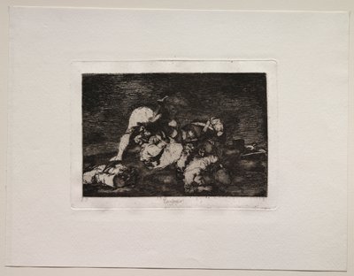 The Horrors of War: Nor (Do These) Either by Francisco de Goya