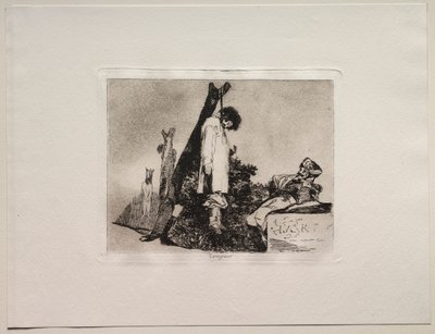 The Horrors of War: Not (In This Case) Either by Francisco de Goya